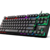 ANT ESPORTS MK1000 Wired Gaming Keyboard – TKL Compact Design – Multi-Color LED Backlight – Membrane Keys