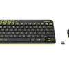 Logitech MK240 Nano Wireless Keyboard & Mouse Combo – Compact, Colorful & Splash-Resistant – Long Battery Life