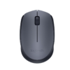 Logitech M170 Wireless Mouse – Reliable 2.4GHz Connection – 12-Month Battery Life – Ambidextrous Design – Grey/Black